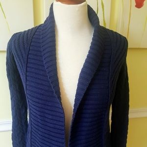 Girls Navy Cardigan